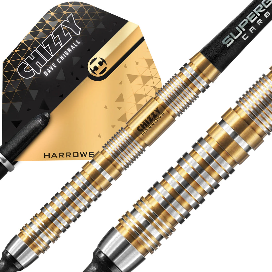 Dave Chisnall Chizzy Series 2 90% Tungsten Soft Tip Darts by Harrows