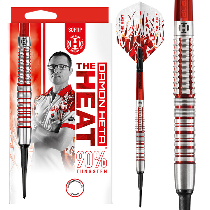 Damon Heta Series 2 90% Tungsten Soft Tip Darts by Harrows