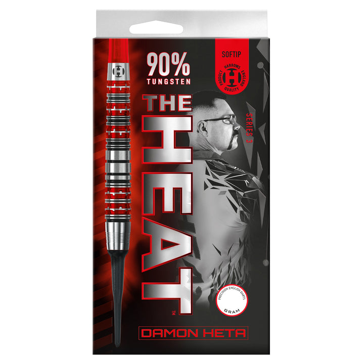 Damon Heta Series 3 90% Tungsten Soft Tip Darts by Harrows