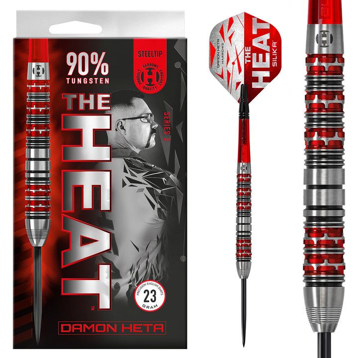 Damon Heta Series 3 90% Tungsten Steel Tip Darts by Harrows