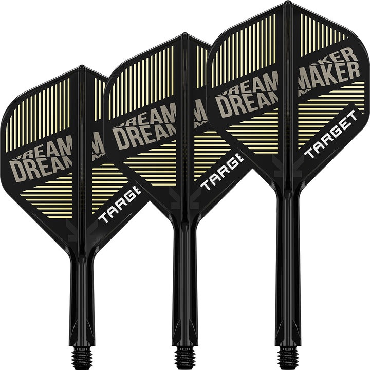 Dimitri Van den Bergh No2 K-Flex One Piece Dart Flights by Target