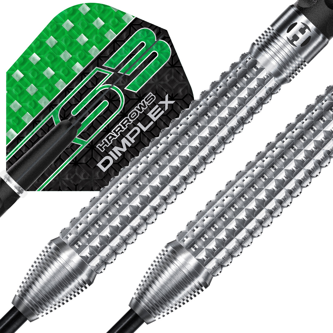 Dimplex S3 Tapered 90% Tungsten Steel Tip Darts by Harrows