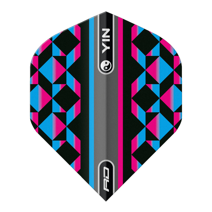 Yin Yang Multi-Colour Standard Dart Flights by Red Dragon