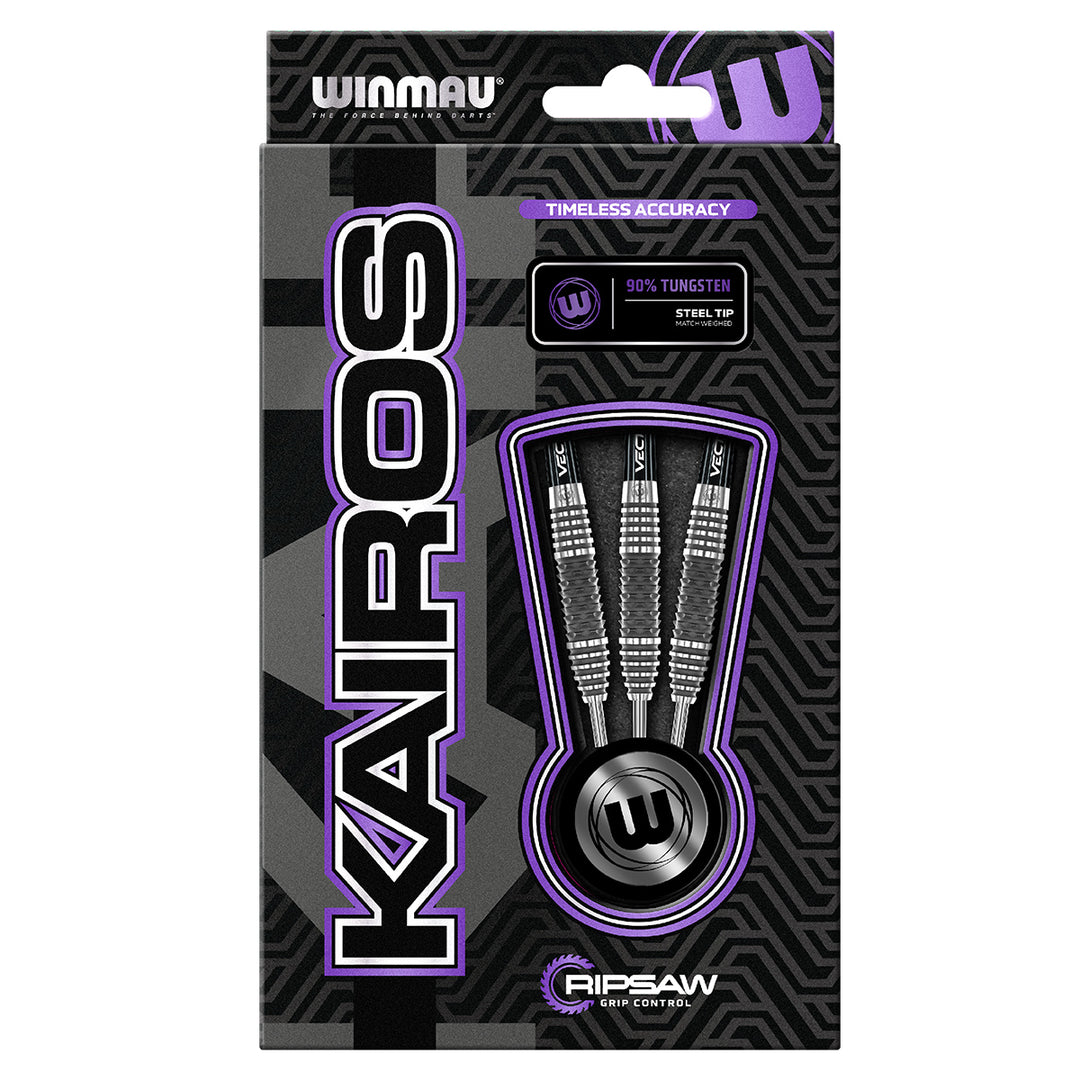 Kairos 90% Tungsten Steel Tip Darts by Winmau