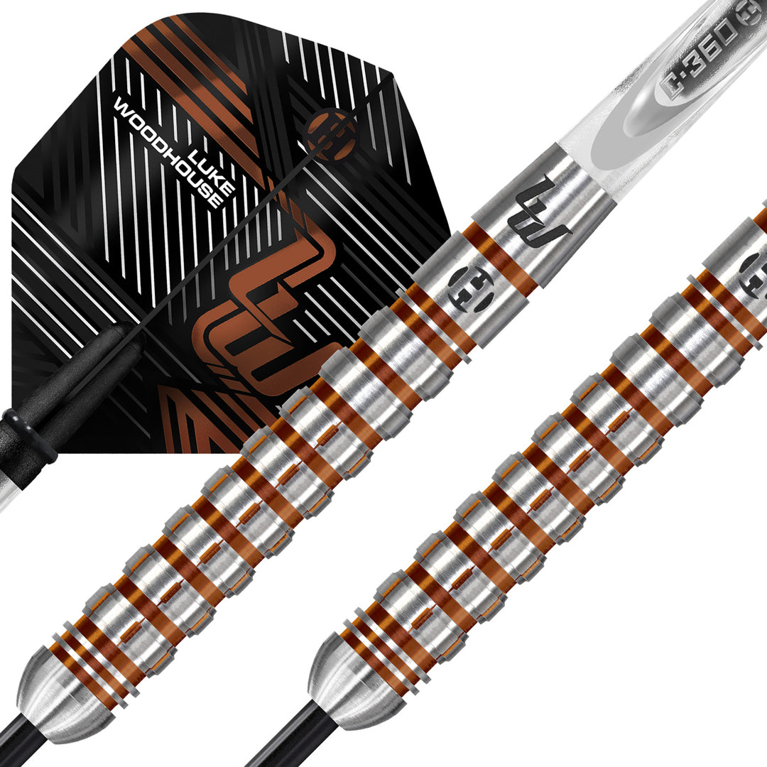 Luke Woodhouse Series 2 90% Tungsten Steel Tip Darts by Harrows