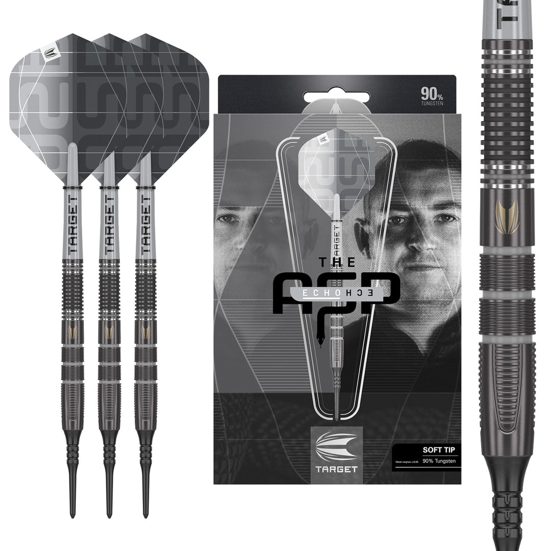 Aspinall X Echo 90% Tungsten Soft Tip Darts by Target