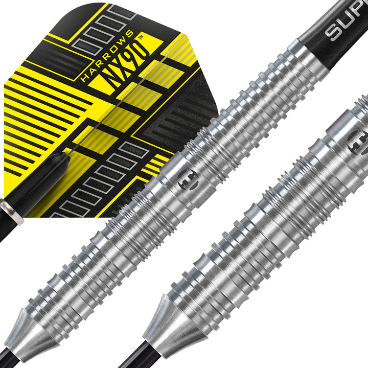 NX90 Parallel 90% Tungsten Steel Tip Darts by Harrows