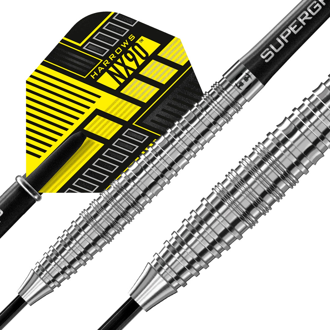 NX90 90% Tungsten Steel Tip Darts by Harrows