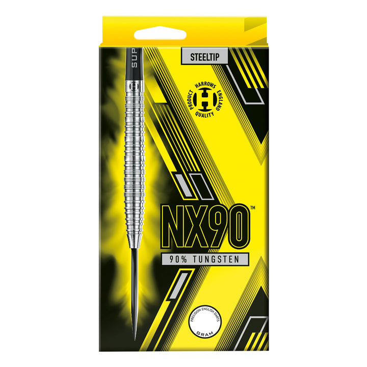 NX90 90% Tungsten Steel Tip Darts by Harrows