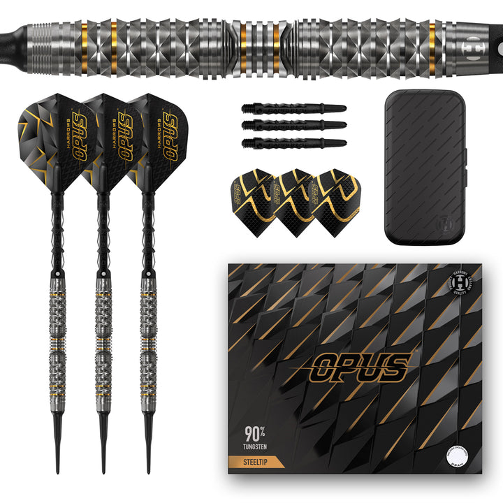 Opus 90% Tungsten Soft Tip Darts by Harrows