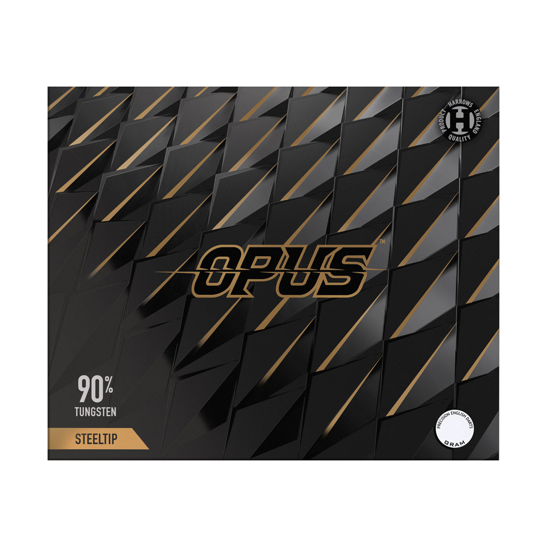 Opus 90% Tungsten Steel Tip Darts by Harrows