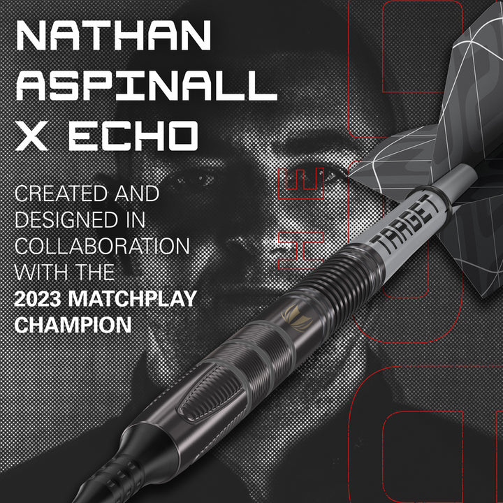 Aspinall X Echo 90% Tungsten Soft Tip Darts by Target