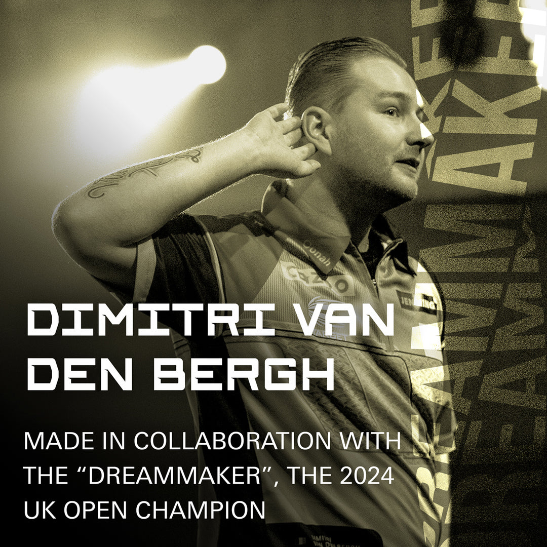 Dimitri Van den Bergh No2 K-Flex One Piece Dart Flights by Target