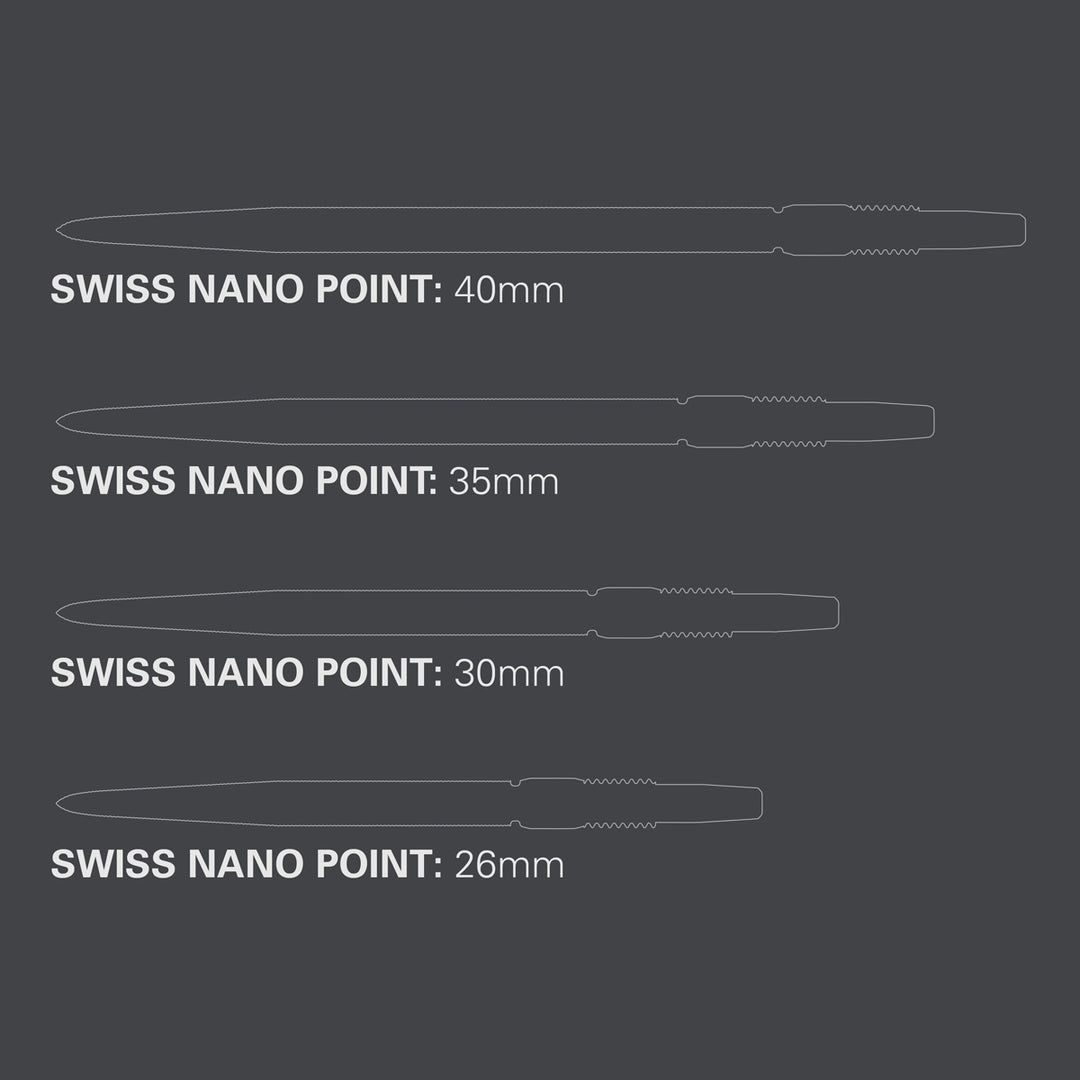 Swiss Nano Replacement Dart Points by Target