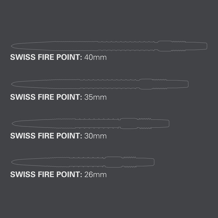 Swiss Firepoint Replacement Dart Points by Target