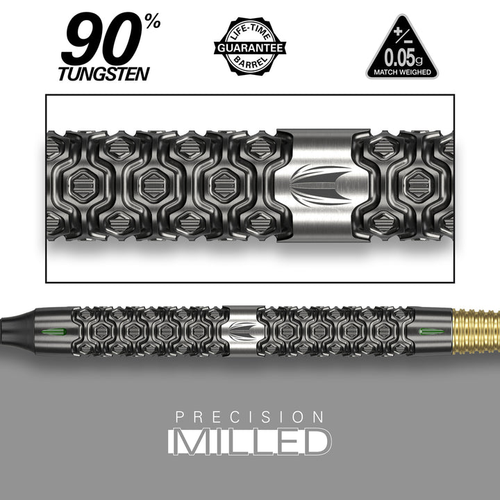 Cult 11 90% Tungsten Soft Tip Darts by Target