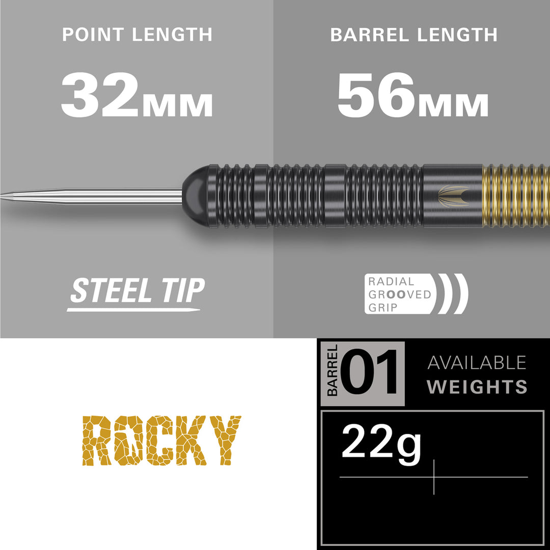 Josh Rock Brass Steel Tip Darts by Target