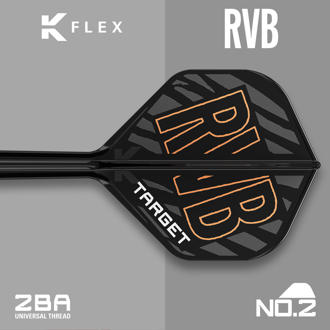 Raymond van Barneveld No2 K-Flex One Piece Dart Flights by Target