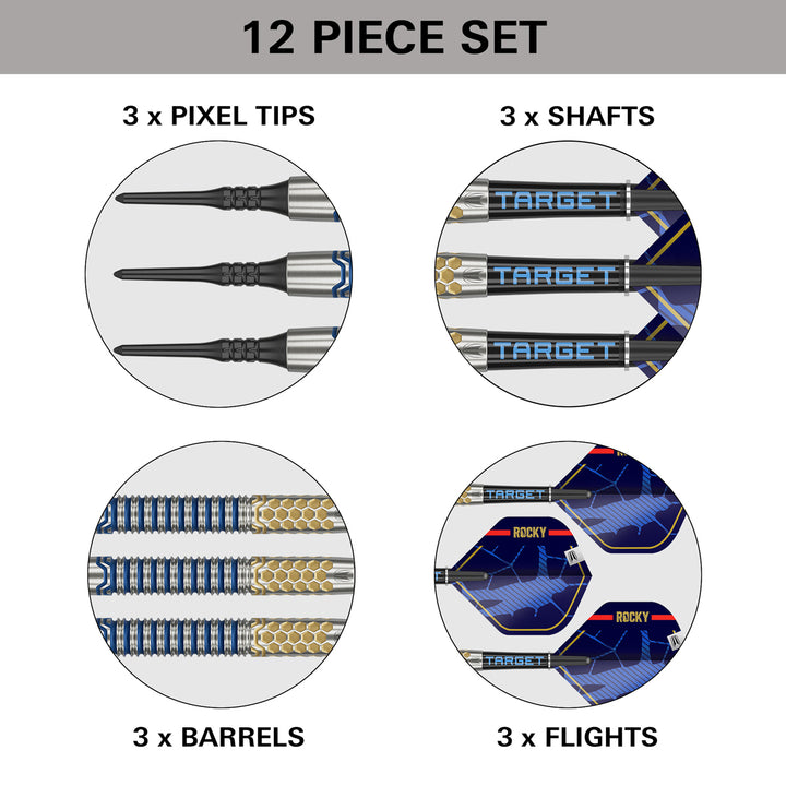 Josh Rock G1 90% Tungsten Soft Tip Darts by Target