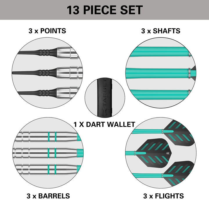 Rob Cross Tungsten Look Soft Tip Darts by Target