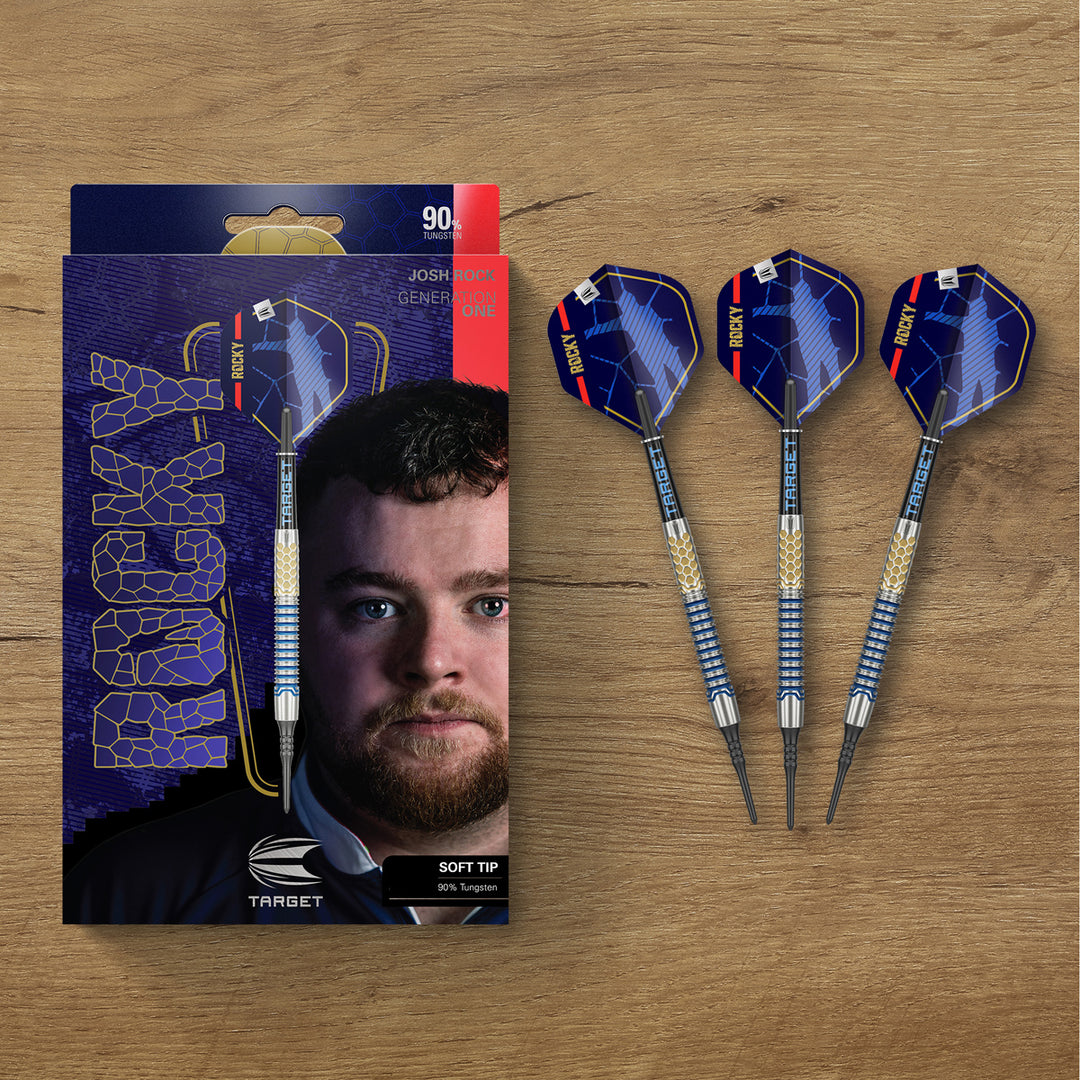 Josh Rock G1 90% Tungsten Soft Tip Darts by Target