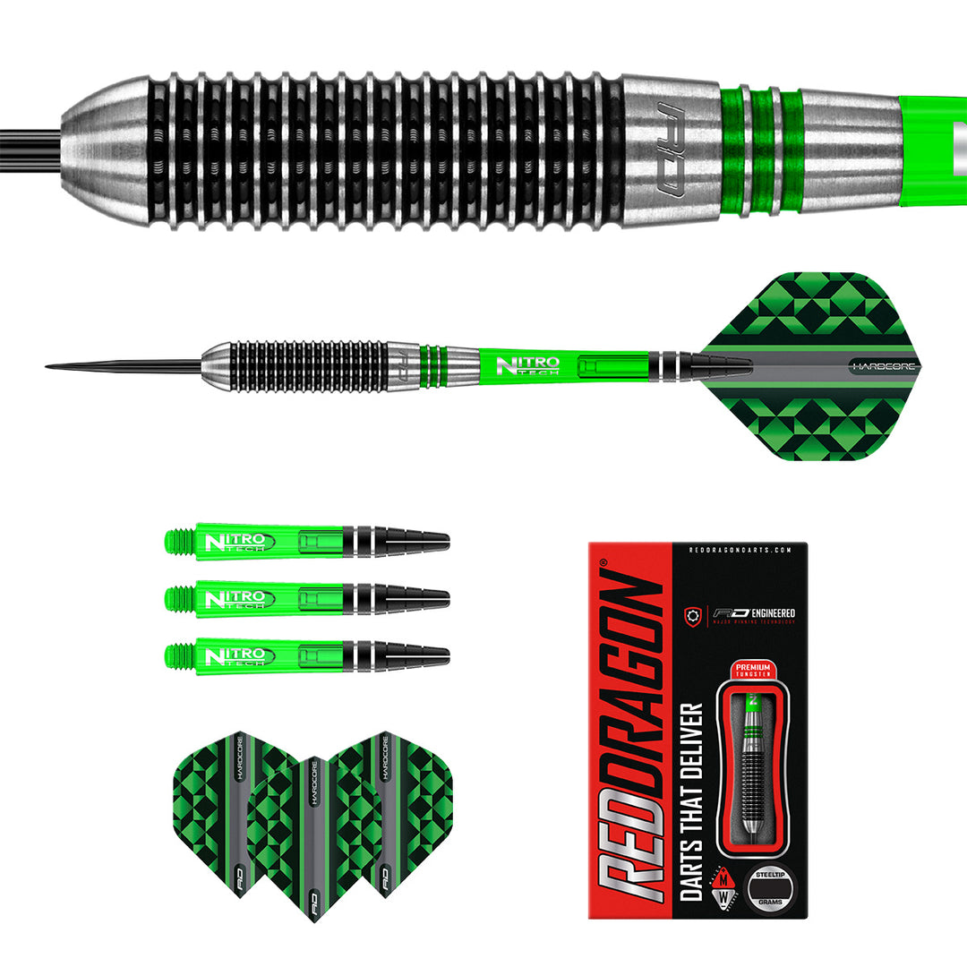 Titan 2 85% Tungsten Steel Tip Darts by Red Dragon