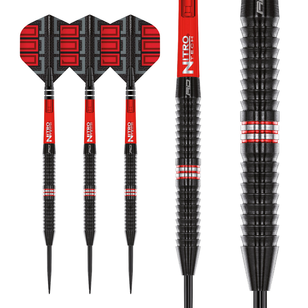 Jamie Lewis SE 90% Tungsten Steel Tip Darts by Red Dragon