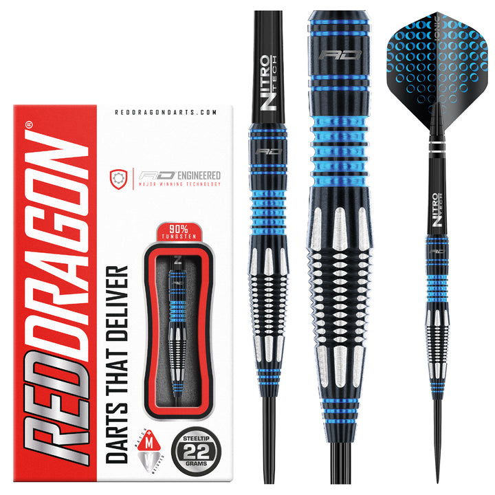 Marlin 90% Tungsten Steel Tip Darts by Red Dragon