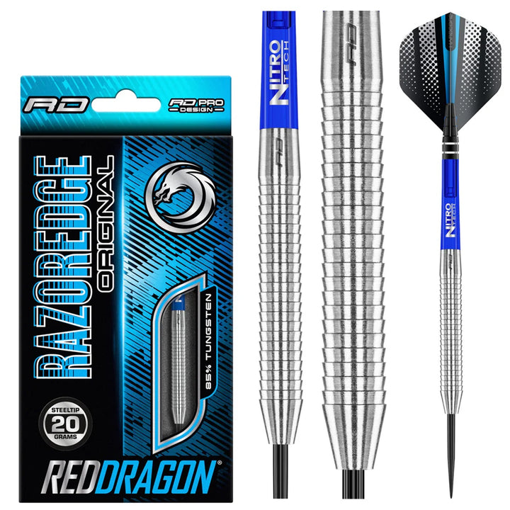 Razor Edge 85% Tungsten Steel Tip Darts by Red Dragon