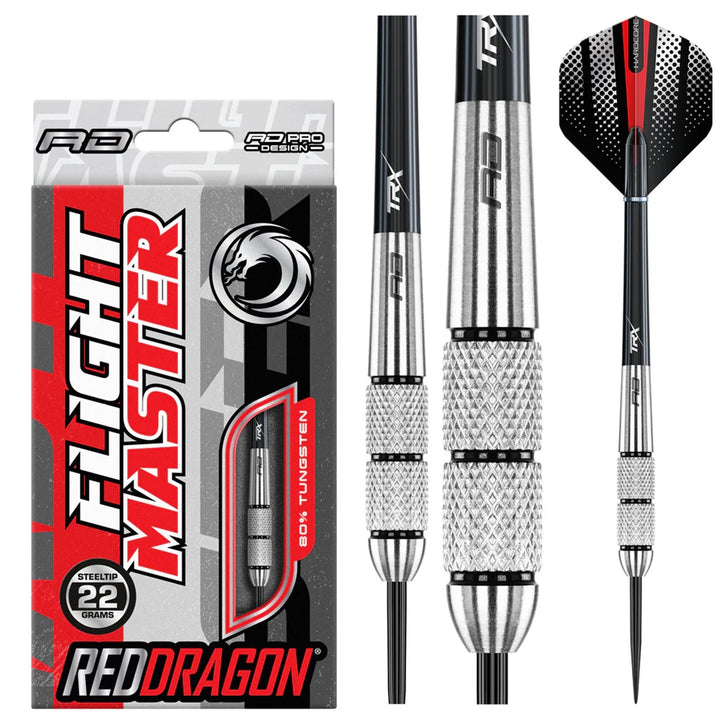 Red Flash 80% Tungsten Steel Tip Darts by Red Dragon