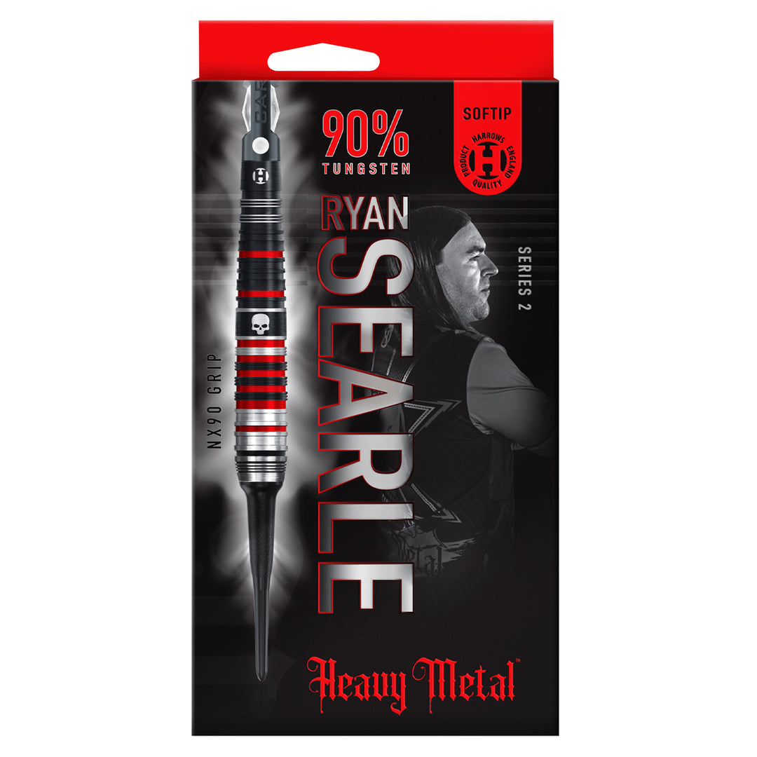 Ryan Searle Series 2 90% Tungsten Soft Tip Darts by Harrows