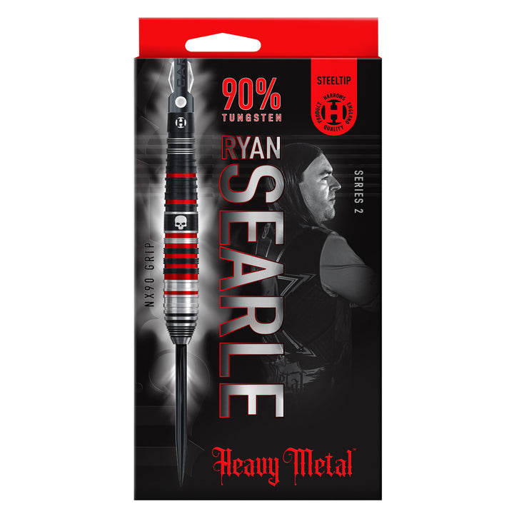 Ryan Searle Series 2 90% Tungsten Steel Tip Darts by Harrows