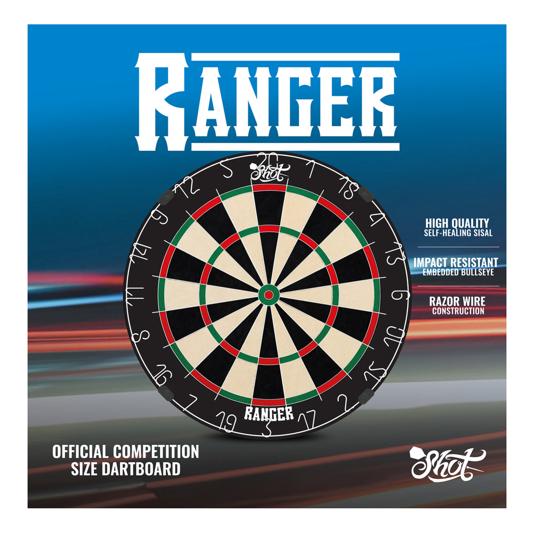 Ranger Bristle Dartboard by Shot