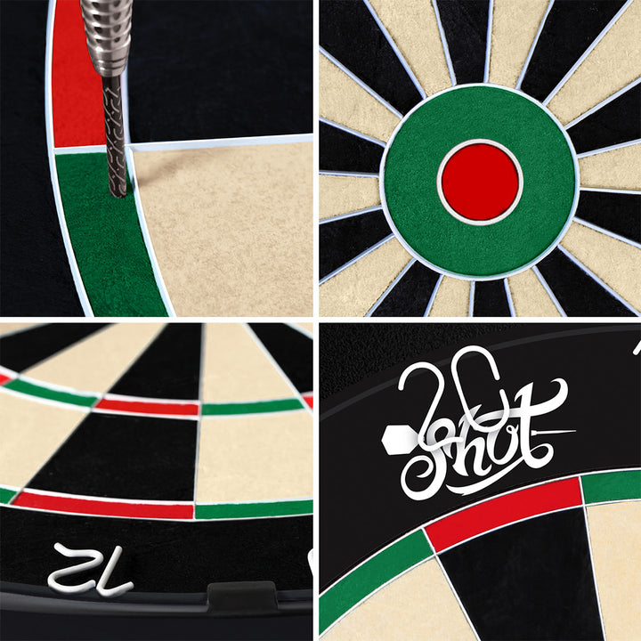 Bandit Bristle Dartboard by Shot