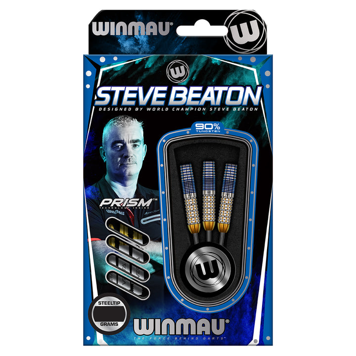 Steve Beaton Legacy Edition 90% Tungsten Steel Tip Darts by Winmau