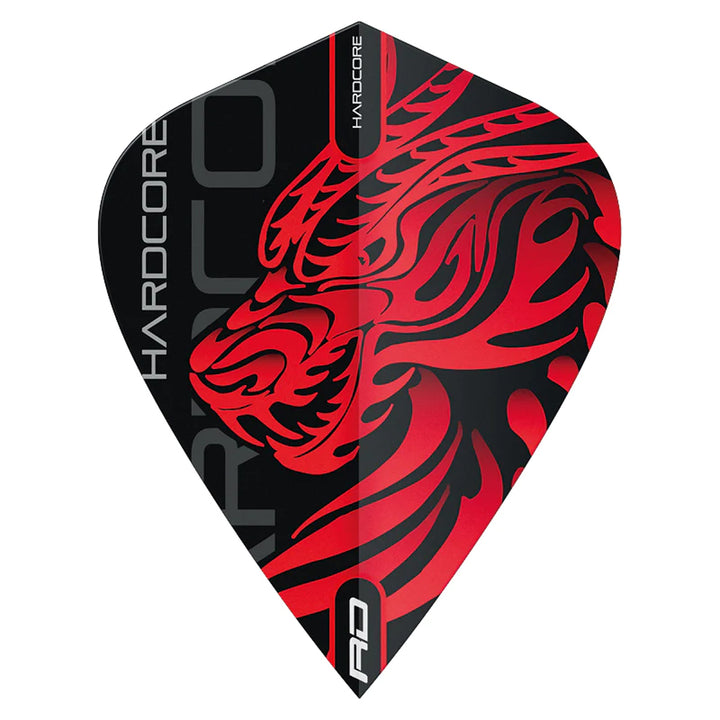 Hardcore Jonny Clayton Dragon Kite Kite Dart Flights by Red Dragon