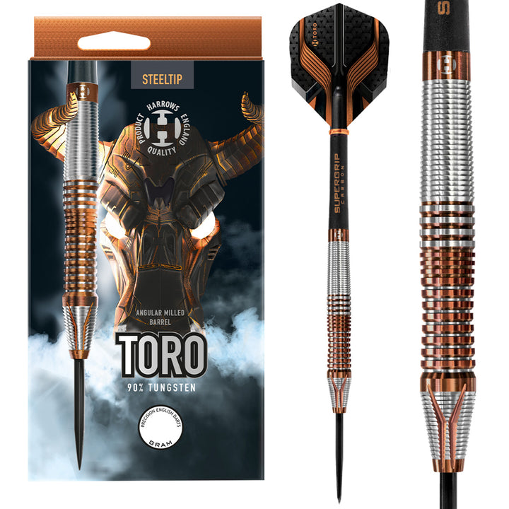 Toro 90% Tungsten Steel Tip Darts by Harrows