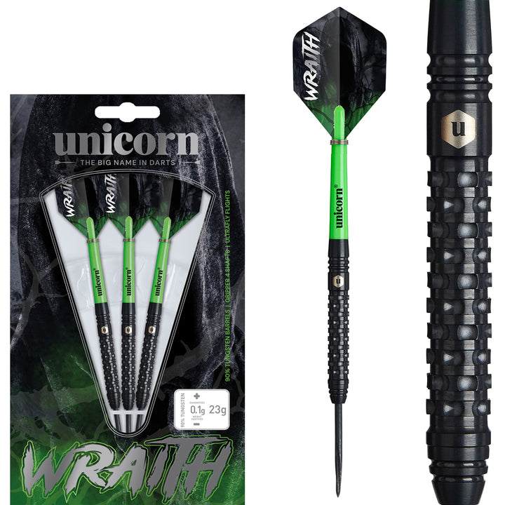 Wraith 90% Tungsten Steel Tip Darts by Unicorn