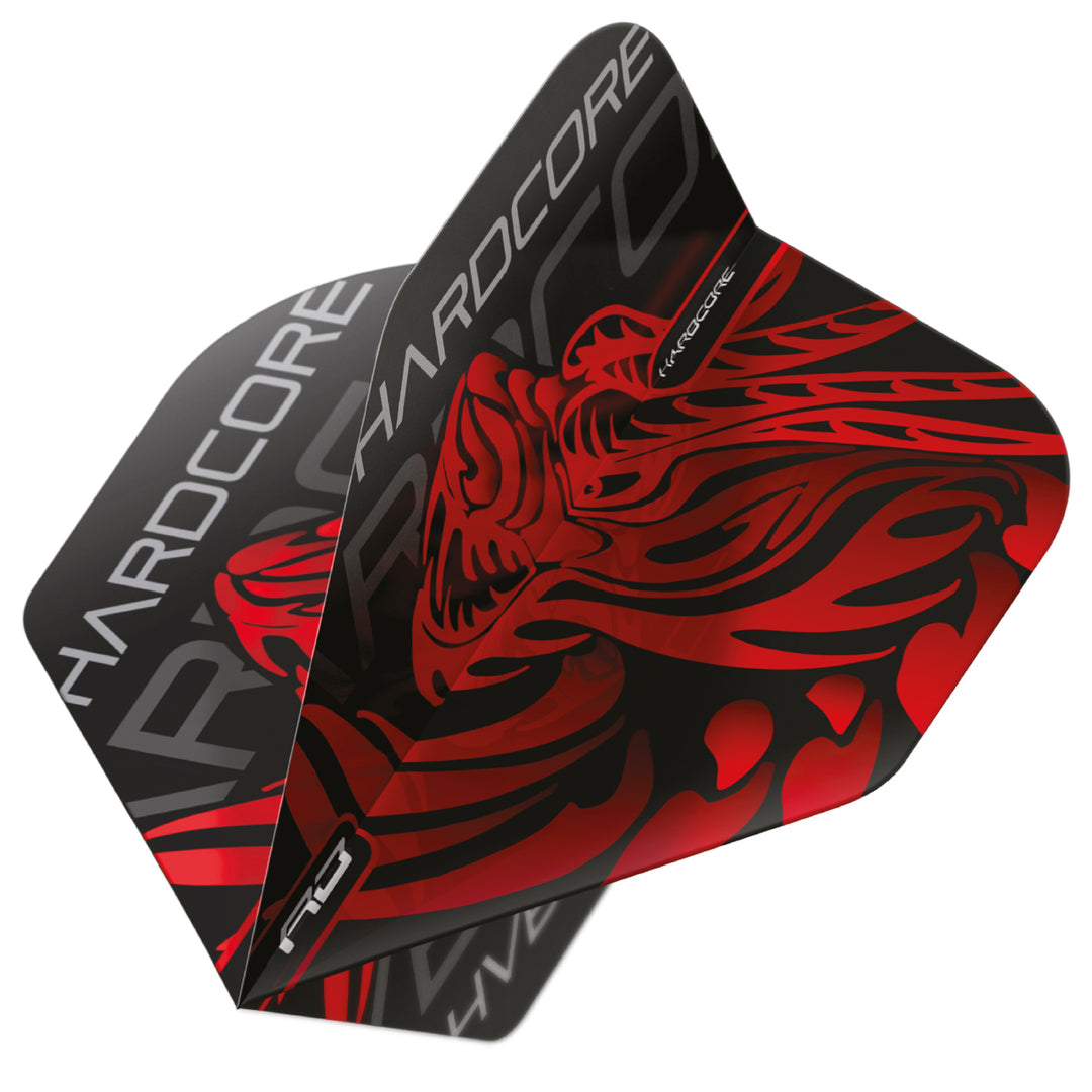 3 x Sets Hardcore Jonny Clayton Flight Pack Standard Dart Flights by Red Dragon