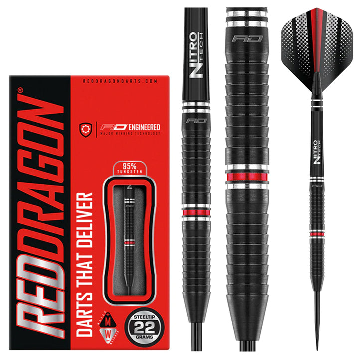 Razor Edge ZX-95 95% Tungsten Steel Tip Darts by Red Dragon