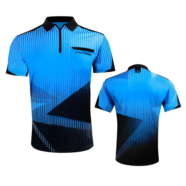 Shard Blue Dart Shirt by Harrows