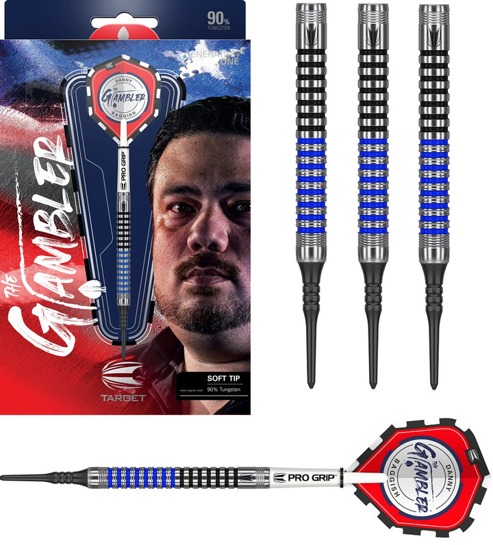 Danny Baggish G1 90% Tungsten Soft Tip Darts by Target