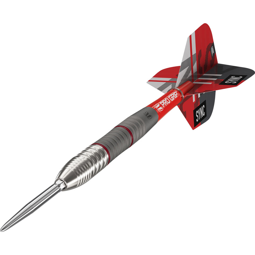 Sync 03 80% Tungsten Swiss Point Steel Tip Darts by Target