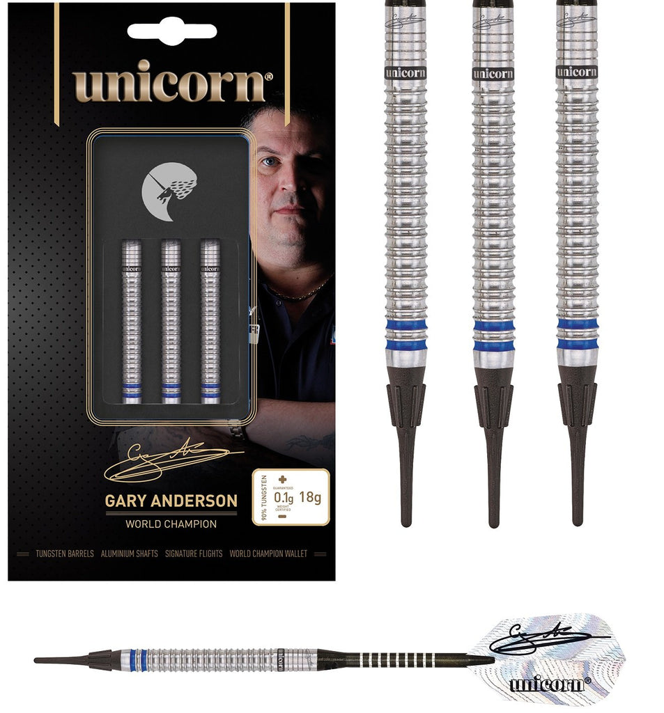 GARY ANDERSON PHASE6 Soft Tip 18G - ダーツ