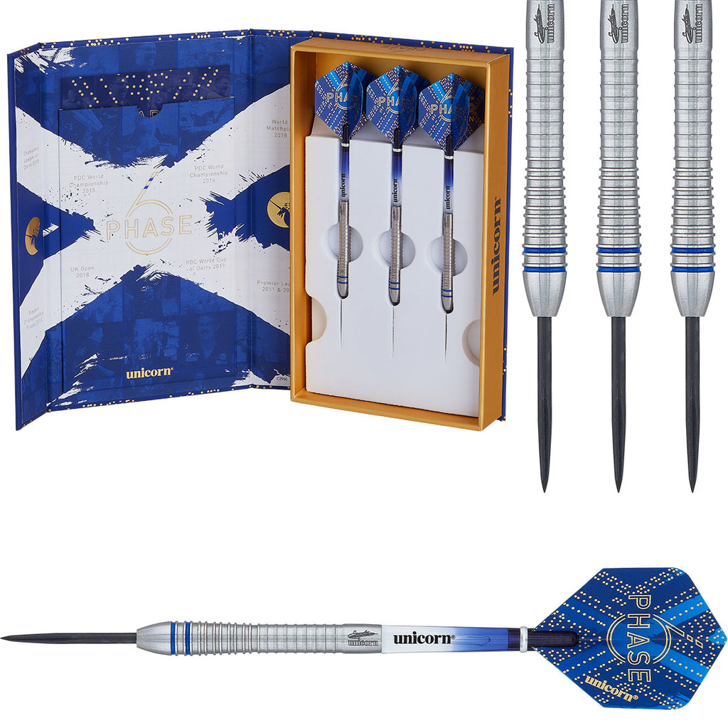 Gary Anderson Phase 6 World Champion 90% Tungsten Steel Tip